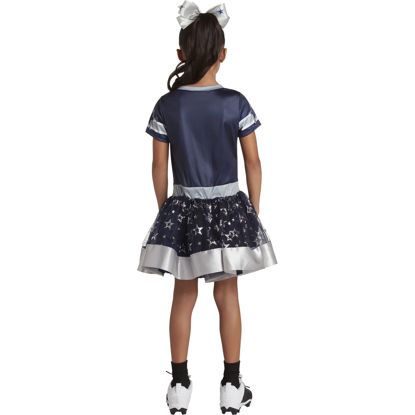 Modern Hero Dallas Cowboys Girl'S Nfl Mvp Tailgate Tutu Dress Costume, Size Large