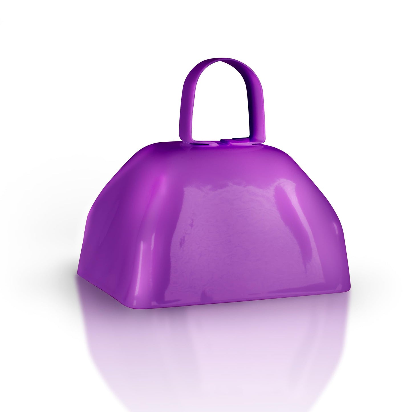 Windy City Novelties Metal Cowbell Novelty Noise Makers - 3 Inch - 12 Pack - Purple