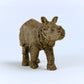Schleich Wild Life Realistic Baby Indian Rhinoceros Figurine - Authentic And Highly Detailed Wild Animal Toy, Durable For Education And Fun Play For Kids, Perfect For Boys And Girls, Ages 3+