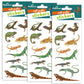 Playhouse Soft Puffy 9-Piece Sticker Sheet Sheet for Crafts, Trading & Collecting - Leapin Lizards 3 Packs