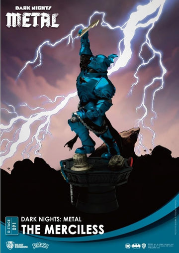 Beast Kingdom Dark Nights: Metal The Merciless Ds-091 D-Stage 6 Inch Statue, Multicolor
