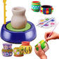 Antriksh Craft Pottery Wheel Toy Set Kids With Clay Pottery Wheel Game Set For Above 3 Years Kids (Multicolor)