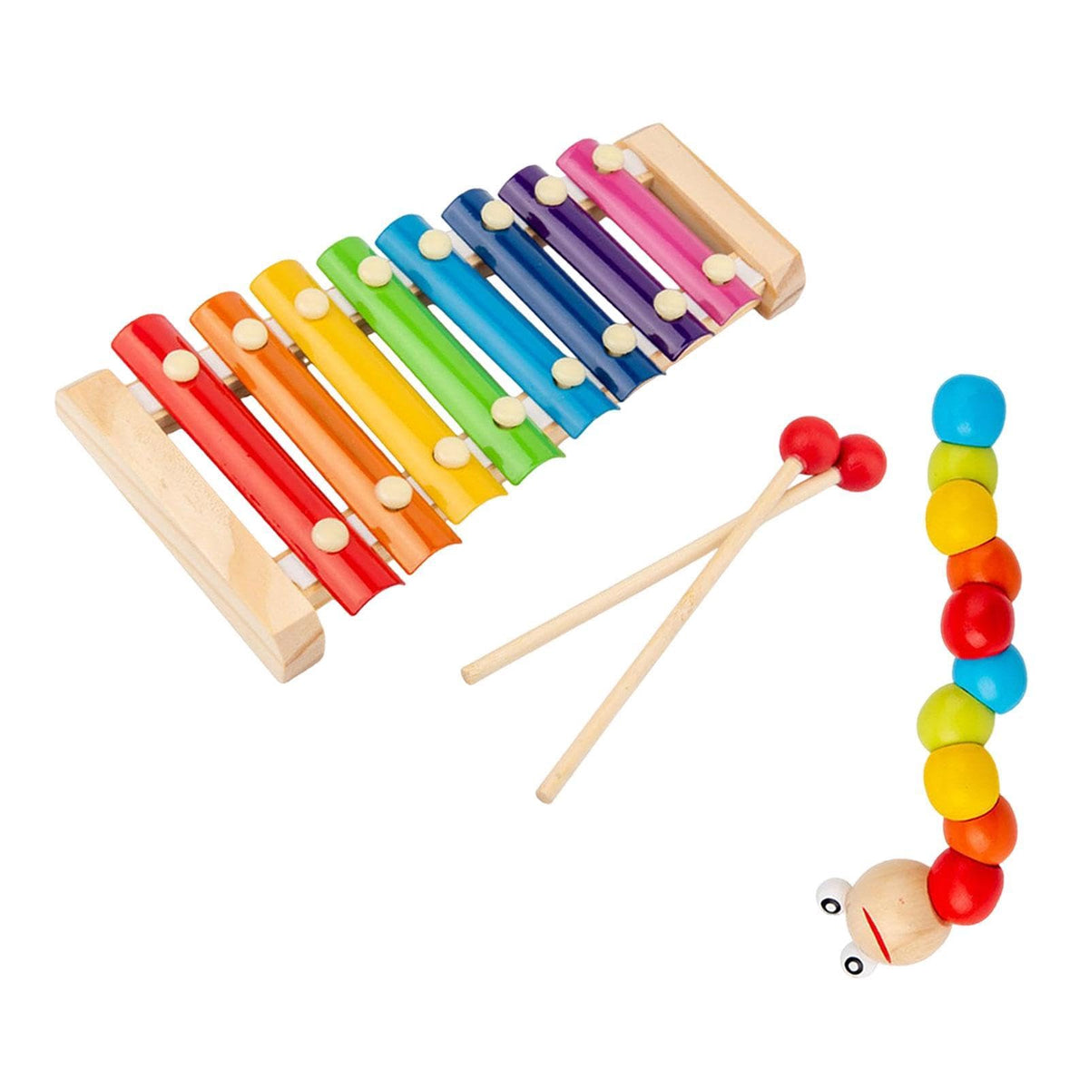 Bnf 8 Note Glockenspiel With Twisting Toy For Toddlers Gift 1 2 3 Years Old Musical Instruments & Gear | Percussion | Orchestral