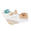 Miniland Doll Wooden Care Set - Quality, ECO, Imaginative