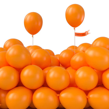 Partywoo Tangerine Orange Balloons, 50 Pcs 5 Inch Dark Orange Balloons, Deep Orange Balloons For Balloon Garland Balloon Arch, Party Decorations, Birthday Decorations, Wedding Decorations, Orange-Y9