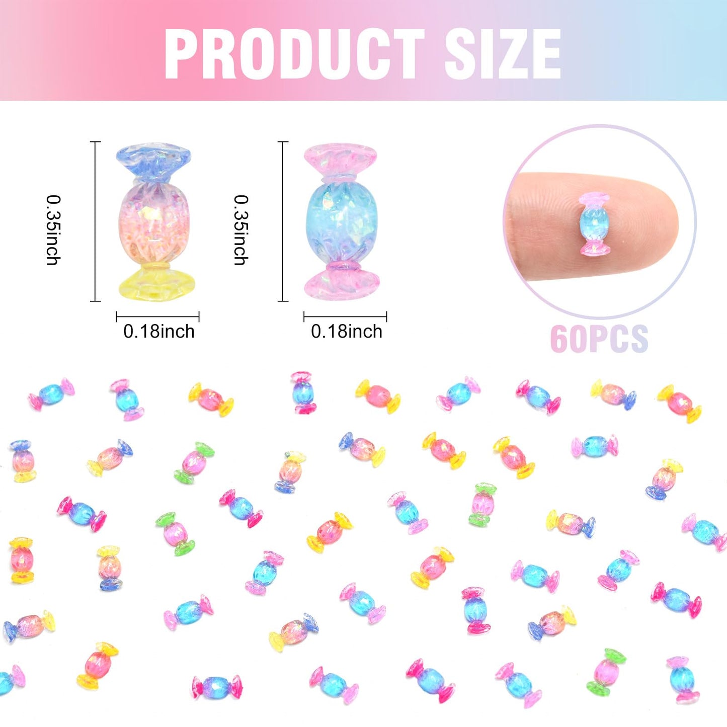 100 Pieces Mini Candy For Dollhouse Miniatures Mini Food For Crafts Tiny Resin Things For Dollhouse Mini Kitchen Micro Landscapi