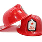 Zugar Land Child Size Fireman Firefighter Fire Chief Hats (12 Pack) Plastic Kids Helmets (1 Pack of 12)