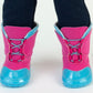 Sophia'S 18' Hot Pink And Aqua Snow Boots
