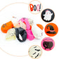 50Pcs Halloween Balloons Decor Girls Halloween Pink Orange Black White Latex Balloon With Ghost Witch Cauldron Bat Printed For H