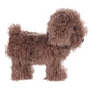 Apricot Lamb Toys Plush Dark Brown Poodle Dog Puppy Stuffed Animal Soft Cuddly Perfect For Child 8.3 Inches