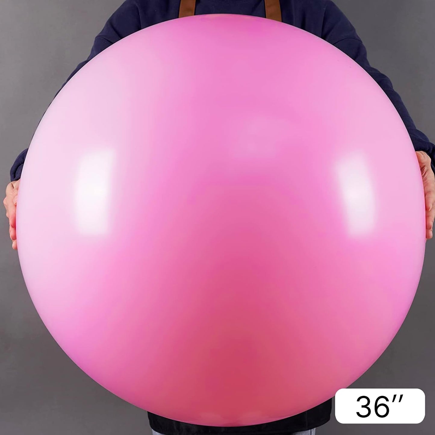 Partywoo Pink Large Balloons, 4 Pcs 36 Inch Balloons, Persian Pink Big Balloons, Hot Pink Giant Balloons, Jumbo Balloons For Birthday Decorations, Party Decorations, Wedding Decorations, Pink-Y11