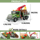 CSDCSD Logging Truck and 2-in-1 Tow Truck Playset with Lights & Sounds - Perfect for Boys Aged 3+, Includes Transport Trailers a