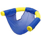The Dreidel Company Pool Noodle Mesh Chair For Floating Pool Noodle, Only Swimming Net Lounge Chair Seat, Great For Water Relaxation (4-Pack)