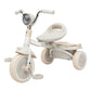 UBRAVOO Baby Tricycle, Foldable Toddler Trike with Pedals, Cool Lights, Durable Wheels and Comfortable Seat, Baby First Walker T