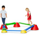 Gonge Build N' Balance Intermediate Set - Complete Balance Course For Sensory Exploration And Balance Training - Set Of 13 Pieces