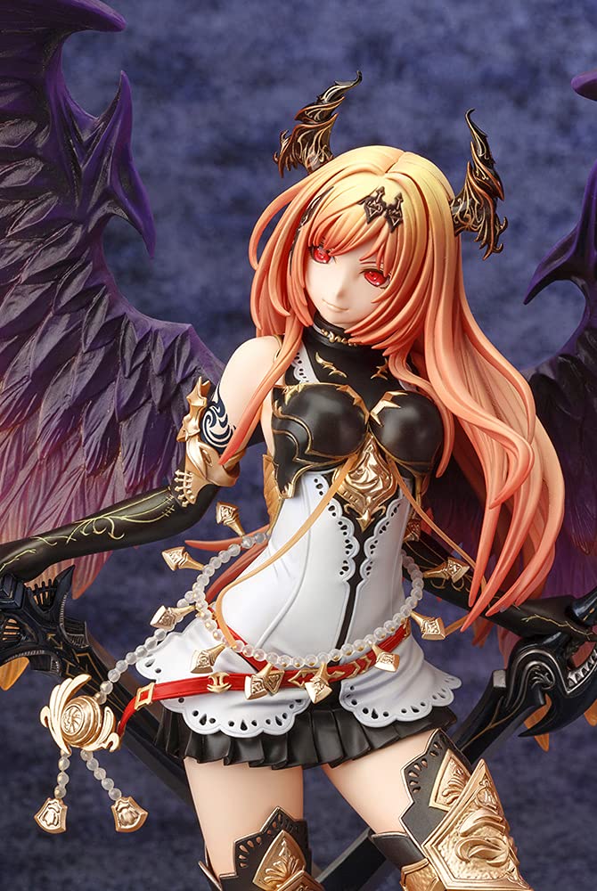 Kotobukiya Rage Of Bahamut: Dark Angel Olivia (Renewal Package Version) Pvc Statue, Multicolor 12 Inches