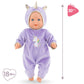 Corolle Bébé Calin Unicorn Boy Baby Doll - 12' Soft Body Doll With Purple Hooded Outfit, Sleeping Eyes Open And Close, Vanilla-Scented, For Ages 18 Months And Up