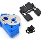 RPM Hybrid Gearbox Housing and Rear Mounts for Traxxas 2WD Electric, Blue