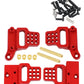 RCMYou Alloy Front Rear Shock Towers Upgrades Parts for 1/18 TRX4M, Aluminum Front Rear Adjustable Shock Towers Shock Hoops Hops