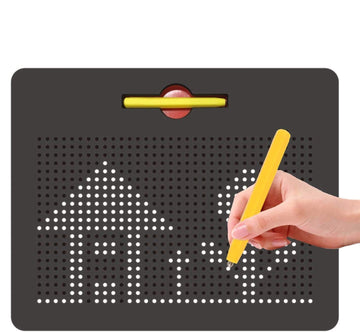 Funblast Magnetic Drawing Board Educational Toy - Sketch Pad For Kids, Draw Freely On The Doodle Pad With Magnetic Balls For 3+