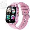 Kids Smart Watch Girls Gift For Girl Aged 6-12, Hd Touchscreen Kids Watch With 26 Games Video Camera Music Pedometer Audiostory Learn Card Educational Toys Birthday Gifts For Girls Ages 5 6 7 8 9