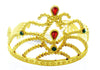 Forum Novelties Inc Sparkling Tiara with Stone Gold One Size Fits Most