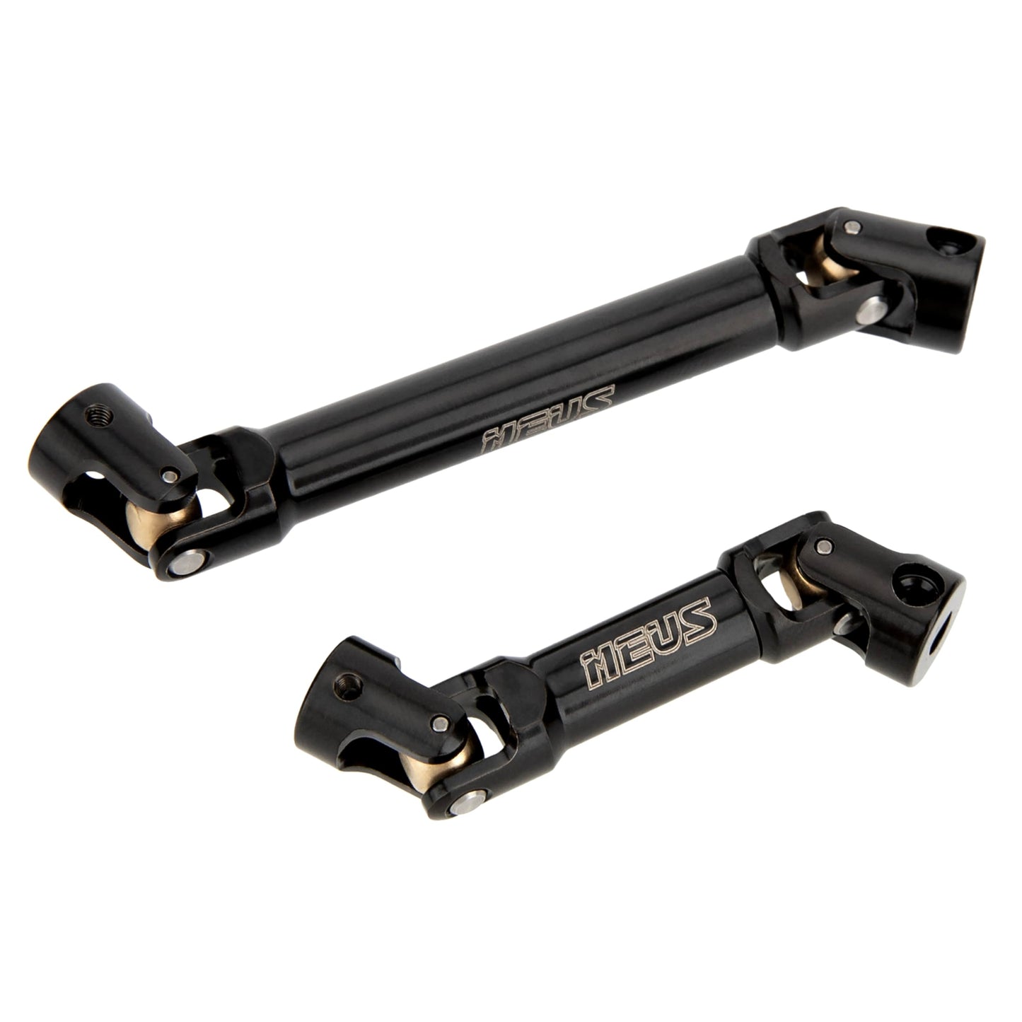 MEUS RACING Stainless Steel TRX4M Driveshaft, Drive Shaft for Traxxas 1/18 TRX4M High Trail K10/F150 RC Crawler Upgrade Parts, B