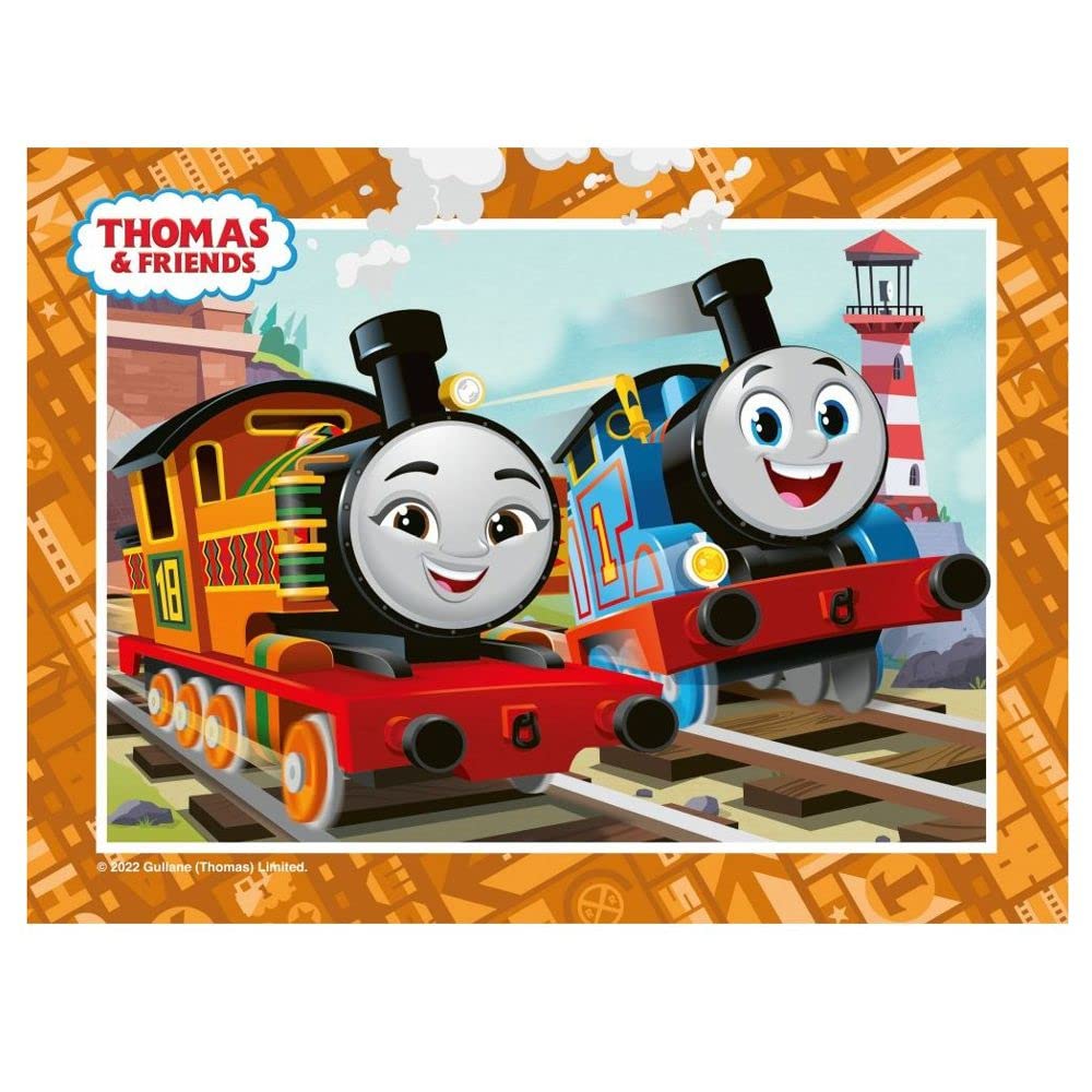 Ravensburger Thomas & Friends Jigsaw Puzzles for Kids Age 3 Years Up - 4 in a Box (12, 16, 20, 24 Pieces) - Educational Toys for