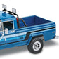 Revell 1/24 Scale Model Kit - 1980 Jeep Honcho Pickup Truck Ice Patrol with Snowmobile, Multi, Plastic, Model Revell_17224