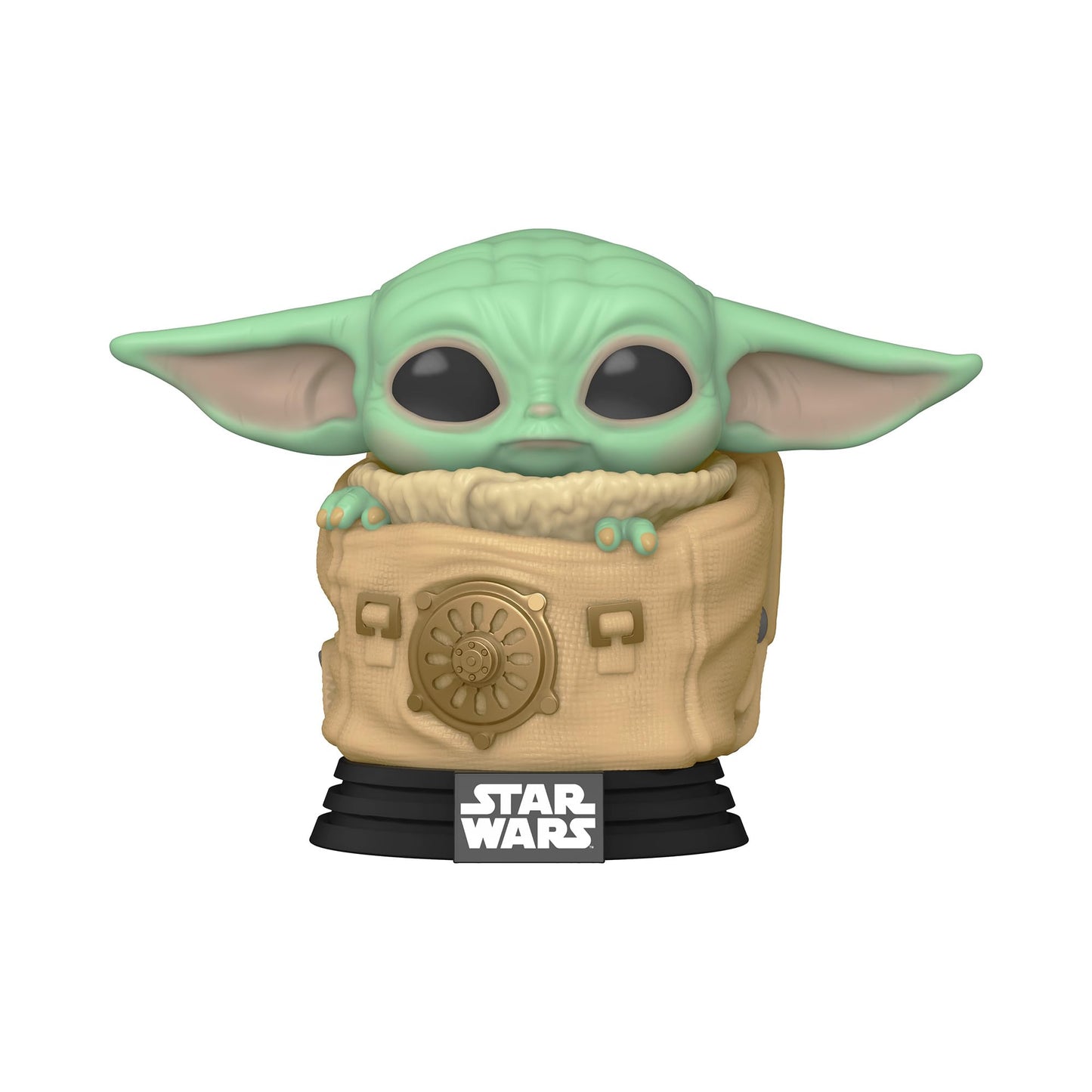 Funko Pop! Star Wars: The Mandalorian Toy, The Child Grogu In A Bag