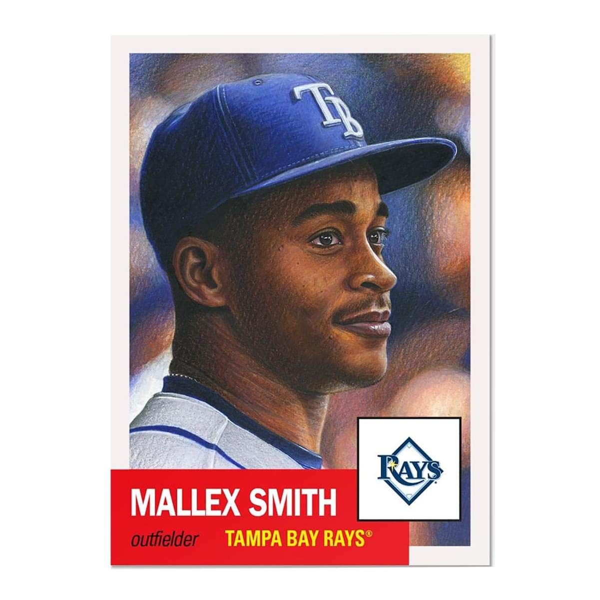 Tampa Bay Rays #14 Mallex Smith Mlb Topps Living Set Card
