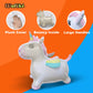 Waliki Bouncy Horse Hopper | Inflatable Hopping Horse For Girls | Jumping Horse (Unicorn) | Birthday Gift For 18 Months 2 3 4 Year Old Kid Toddler