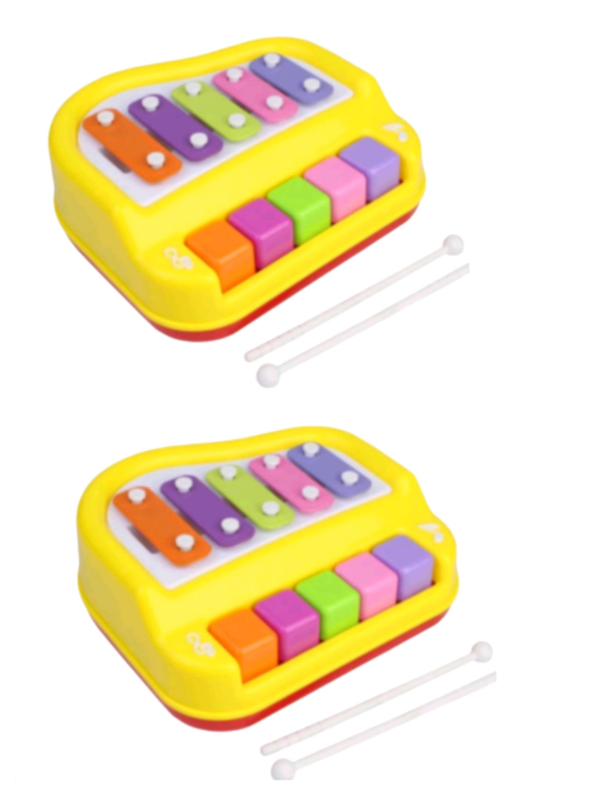 Xylophone With 2 Stick Toy For Kids Pack Of 2