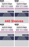 Sleeve Kings ''Kingdom Death Monster'' Card Sleeves 52 X 52 Mm (4X110 Pack, 440 Sleeves)