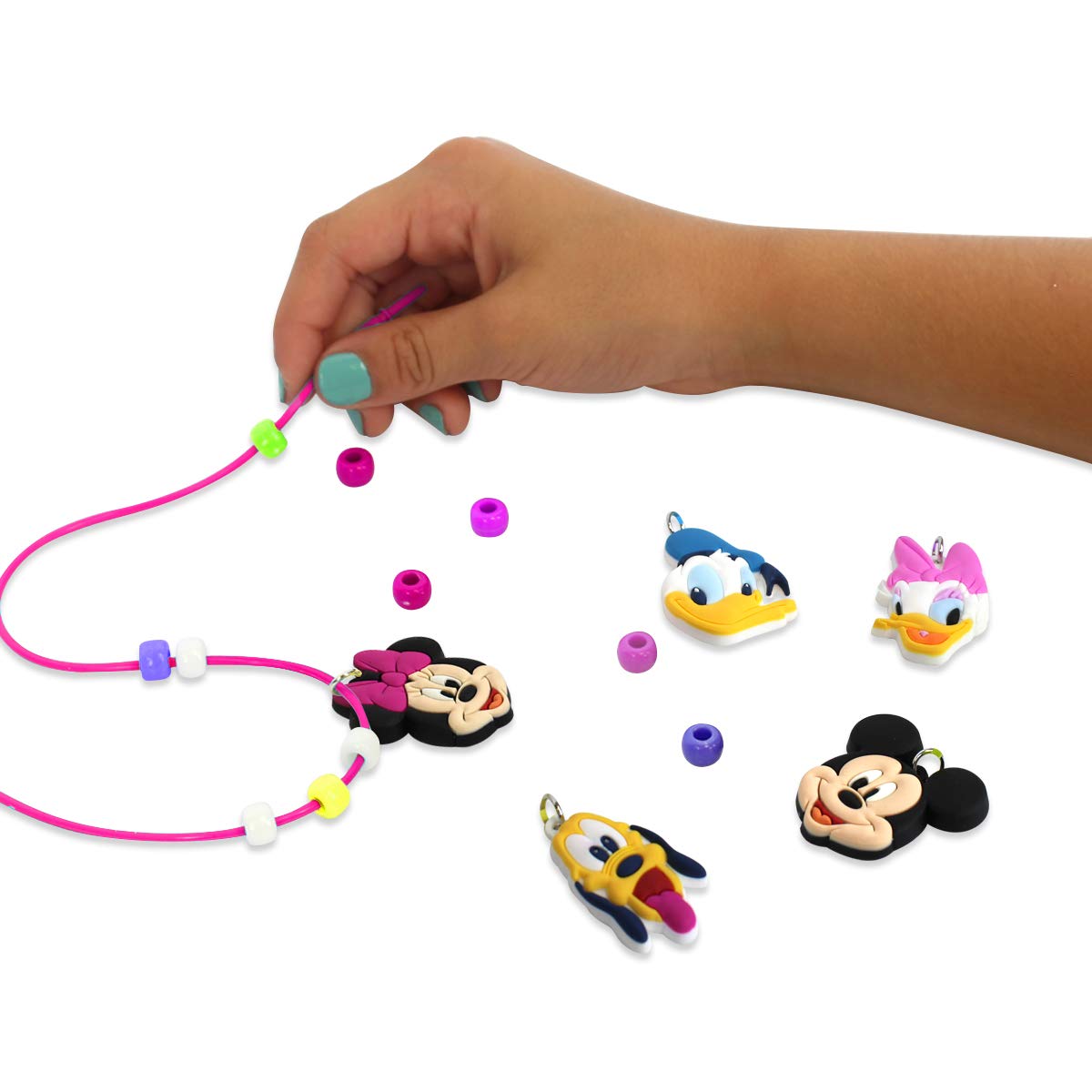 Tara Toys Minnie Mouse Necklace Activity Set - Rubber & Plastic - Model 94815 - Fun Craft for Kids