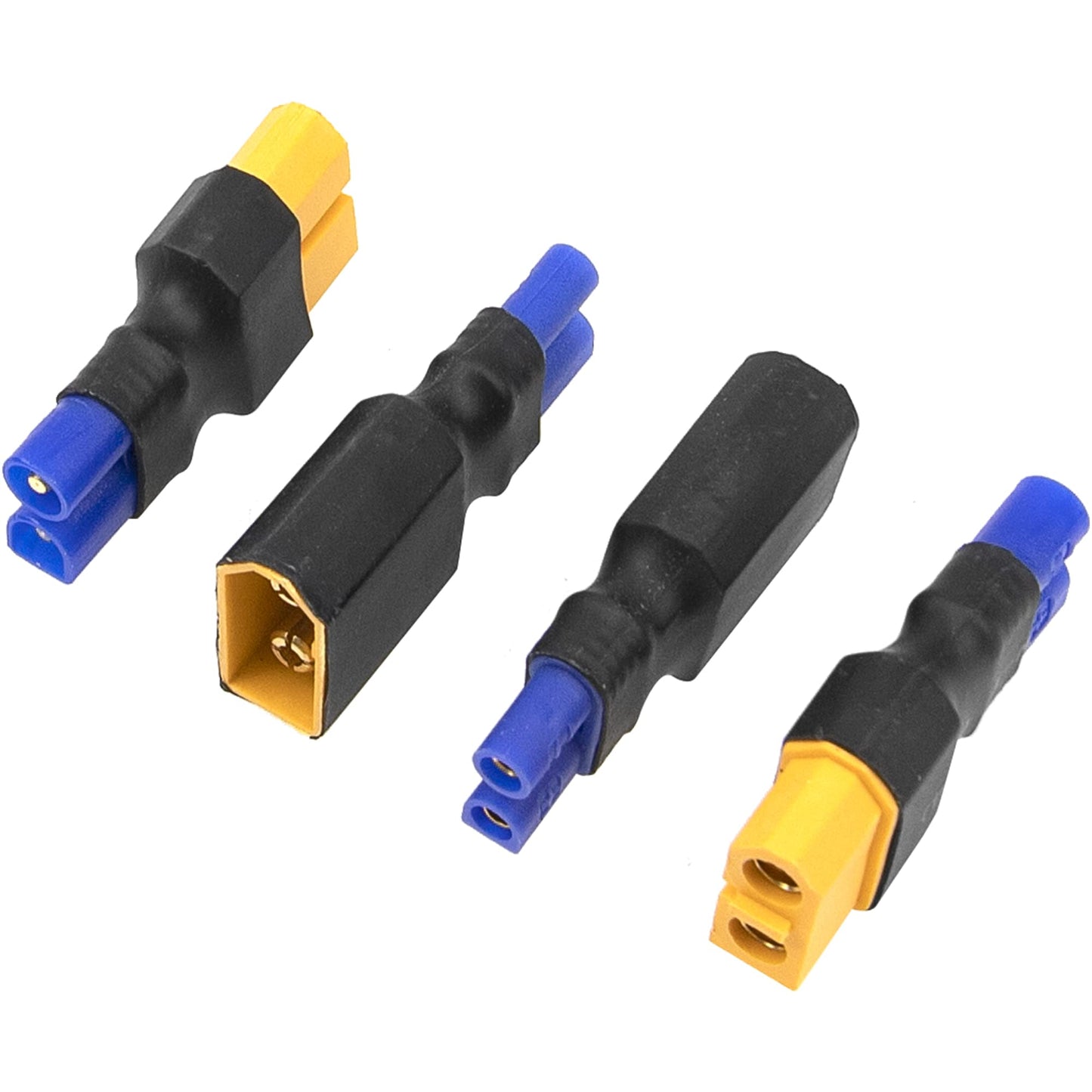 2Pairs Sharegoo Rc Ec2 To Xt60 Plug Male Female Adapter Connector For Rc Fpv Drone Car Lipo Nimh Battery Charger Esc