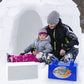 Holady Snow Fort Building Block,Snow Brick Maker and Sand Castle Mold, Beach and Snow Toys Kits for Kids, Outdoor Winter and Sum