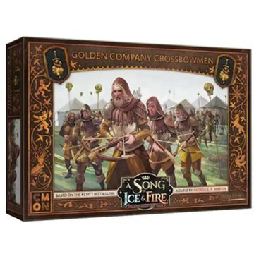 Cmon A Song Of Ice And Fire Tabletop Miniatures Game Golden Company Crossbowmen Unit Box - Deadly Mercenary Marksmen, Strategy G