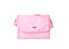 Madame Alexander On-The-Go Diaper Bag Essentials Set For Dolls, Pink Hearts