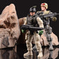 Haptime Military Action Figure Play Set For Kids - Army Men Soldiers Toys For Boys And Girls Ages 3-9 (Swat Team Edition)