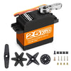 25KG RC Servo High Torque Servo Motors, Waterproof Full Metal Gear Steering Servo for 1/6 1/8 1/10 1/12 RC Car Robot DIY, Corele