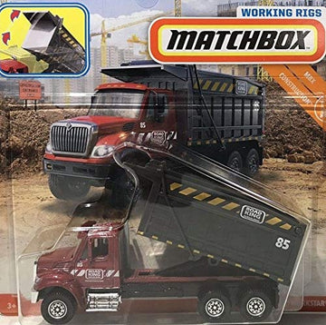 Matchbox Construction International WORKSTAR Dump Truck Working RIGS DIE-CAST