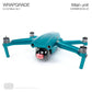 Wrapgrade Main Unit Skin Compatible With Dji Mavic Air 2 (Caribbean Blue)