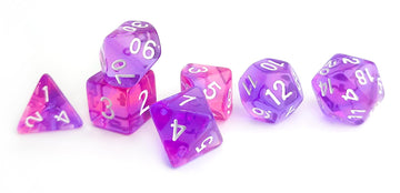 vvpesca Purple DND Dice Set, Pop Color D&D Stuff, - Polyhedral Dice Set for DND Accessories, Dungeons and Dragons, Role Playing