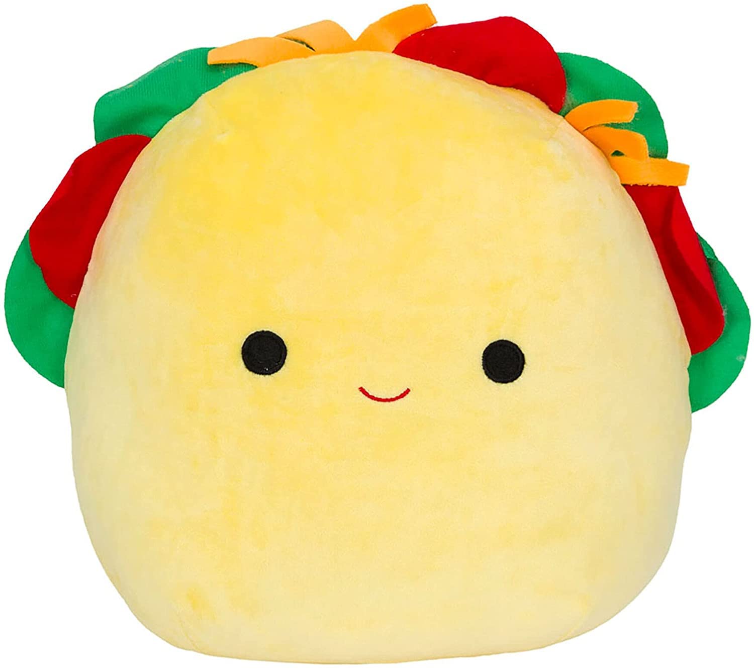 Squishmallows Large 16 Tex The Taco Plush - Official Kellytoy - Soft and Squishy Food Stuffed Animal Toy - Gift for Kids
