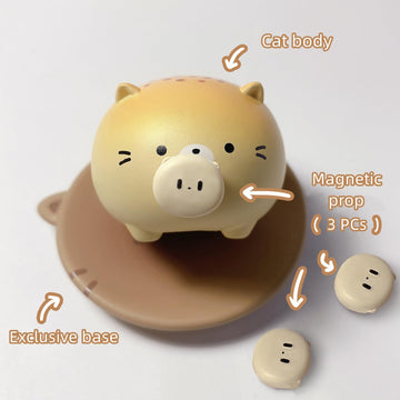 Maidimiao Cat Energy Snack Series 1Pc Cute Blind Box Figures Collectible Toys Kawaii Birthday Gifts
