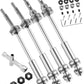 Hopsuprc #45 Steel Drive Shaft Cvd Upgrades For 1/10 Slash Vxl 4X4,Rustler Vxl 4X4,Stampede Vxl 4X4,Hoss Vxl 4X4 4Wd,Stainless F