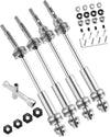 Hopsuprc #45 Steel Drive Shaft Cvd Upgrades For 1/10 Slash Vxl 4X4,Rustler Vxl 4X4,Stampede Vxl 4X4,Hoss Vxl 4X4 4Wd,Stainless F