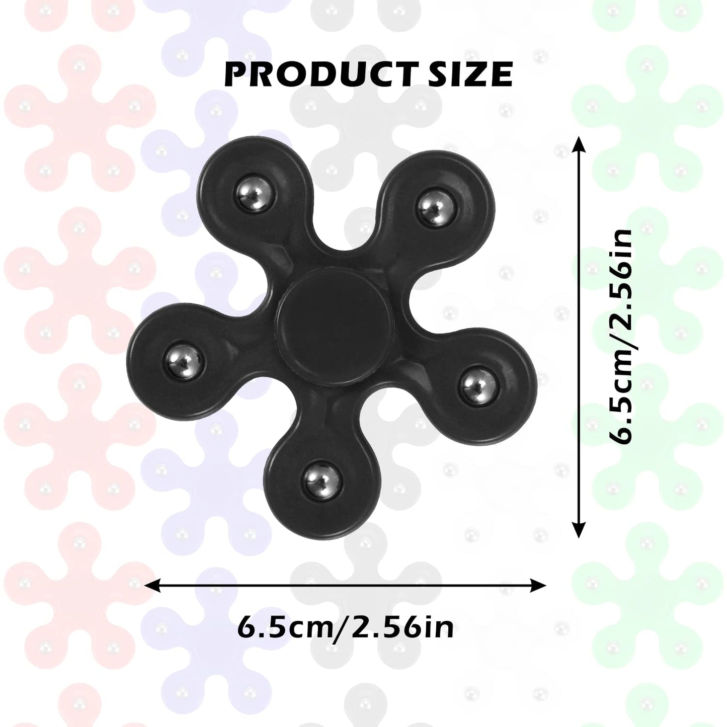 Soullife 30 Pack High Speed Bearing Quiet Fidget Spinners Bulk, Stress Relief Sensory Fidget Toys Bulk For Kids, Birthday Return Gift Party Favors Classroom Prize Student Gifts Stocking Stuffers