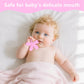 3 Pack Baby Teething Toys for Infants 0-12 Months, BPA Free Silicone Teether Toy, Baby Essentials for Boys Girls, Soft Textured
